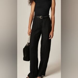 J. Crew Black Wide Leg Pants